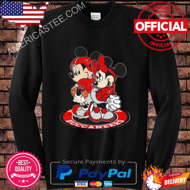 Official NFL Tampa Bay Buccaneers Mickey Mouse And Minnie Mouse Shirt,  hoodie, sweater, long sleeve and tank top