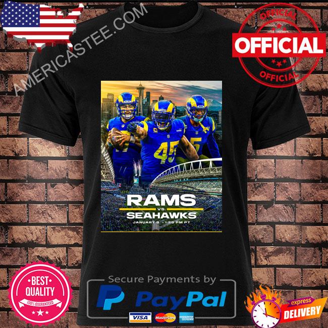Official Rams Vs Seahawks Jan 8 Silence Seattle Shirt, hoodie
