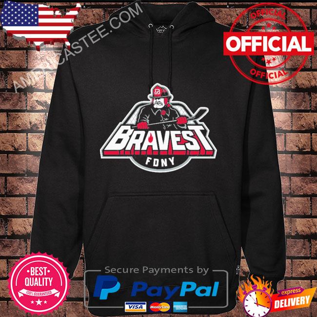 Official The bravest hockey jersey s Hoodie black