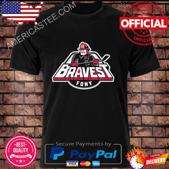 Official The bravest hockey jersey shirt