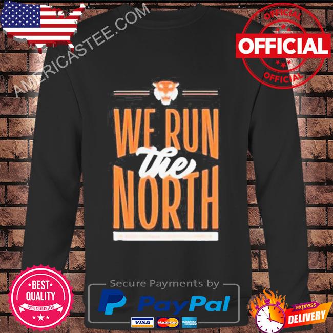 Official We Run The North Cincinnati Bengals Back To Back Division Champs T- Shirt, hoodie, sweater, long sleeve and tank top