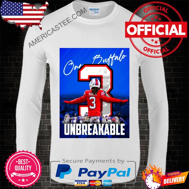 Damar Hamlin One Buffalo Bills Unbreakable 2023 Shirt