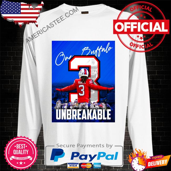 Damar Hamlin One Buffalo Bills Unbreakable 2023 Shirt