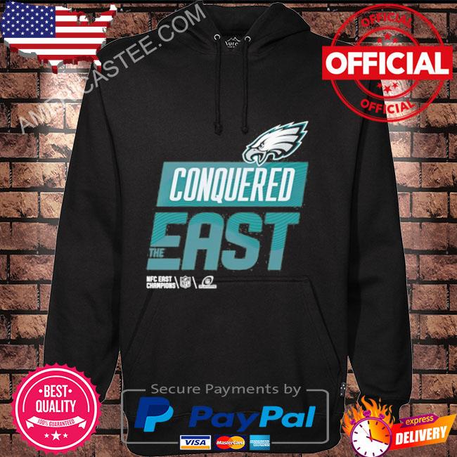 Philadelphia eagles conquered the east shirt, hoodie, sweater, long sleeve  and tank top