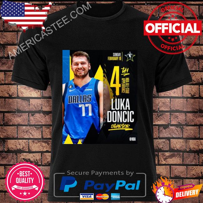 Premium All star appearance Luka doncic 4th anb shirt