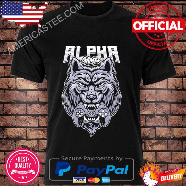 Premium Alpha Gamer and gaming t-shirt