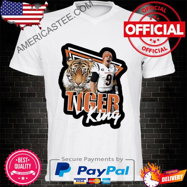 Joe Burrow Bengal Tiger King shirt,Sweater, Hoodie, And Long Sleeved, Ladies,  Tank Top