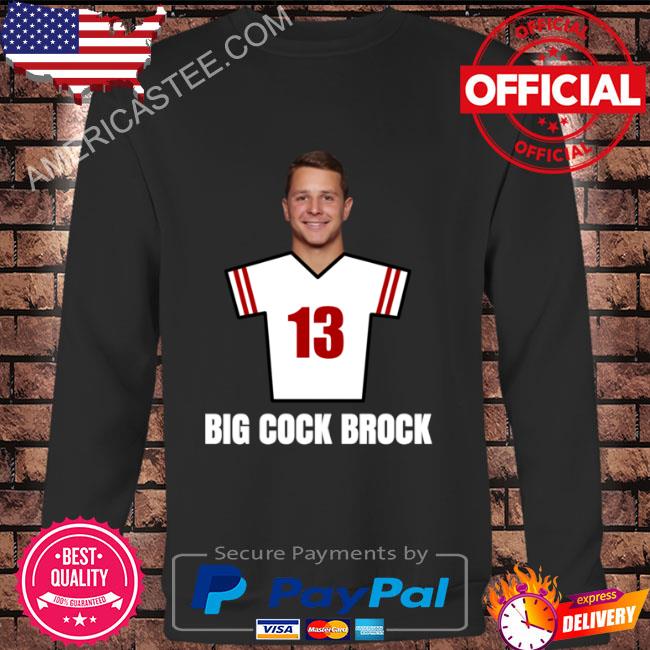 New Brock Purdy Big Cock Brock Football Fan T Shirt Tee Logo Men Size USA -  AliExpress