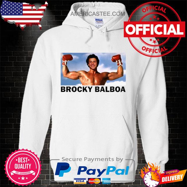 Premium Brocky Balboa Brock Purdy Parody San Francisco Football Fan 2023 Shirt Hoodie white