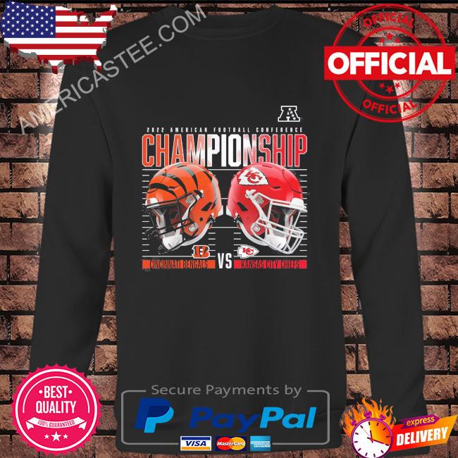 Cincinnati Bengals vs. Kansas City Chiefs 2022 AFC Championship T