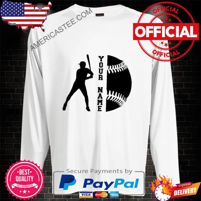 PERSONALIZED Baseball Jersey Your Name and Number Hoodie | Zazzle