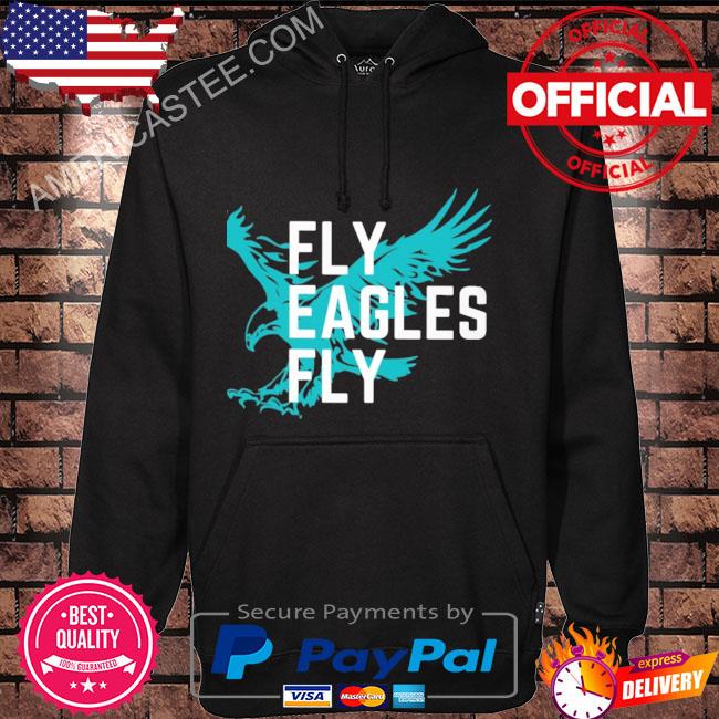 Premium Fly eagles fly vintage flying bird inspirational hawk fan s Hoodie black