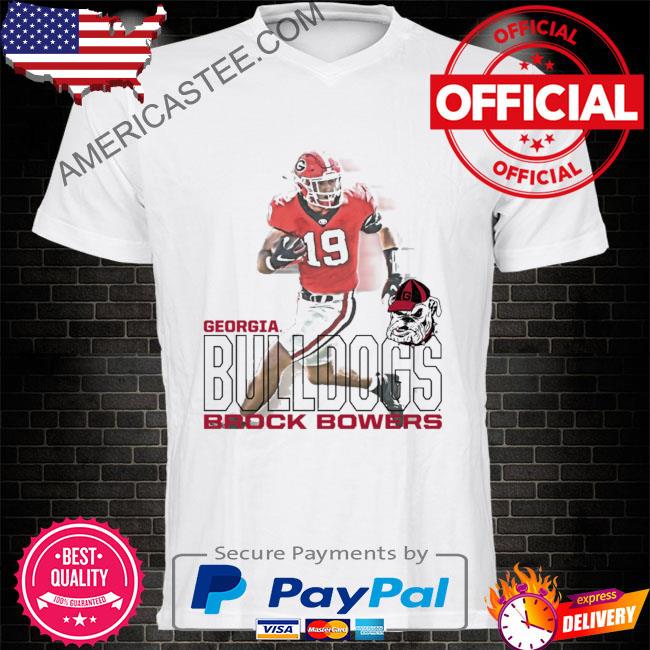 Official georgia Football Brock Bowers 19 shirt, hoodie, sweater