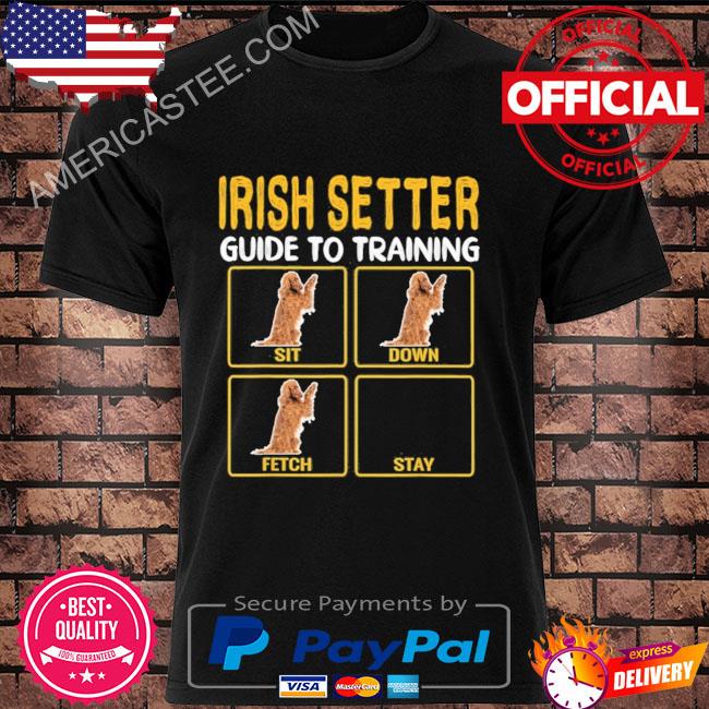 Premium Irish Setter Guide To Traning Shirt