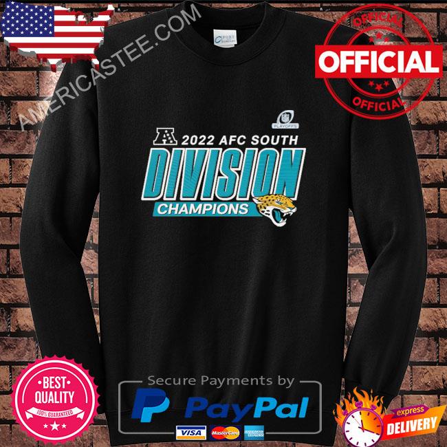 Black jacksonville jaguars 2022 afc south division champions