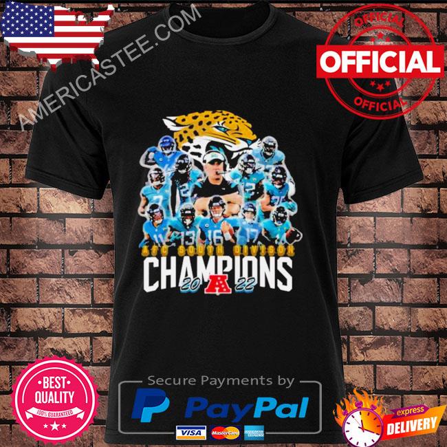 Official Jacksonville Jaguars Champions Football Logo shirt