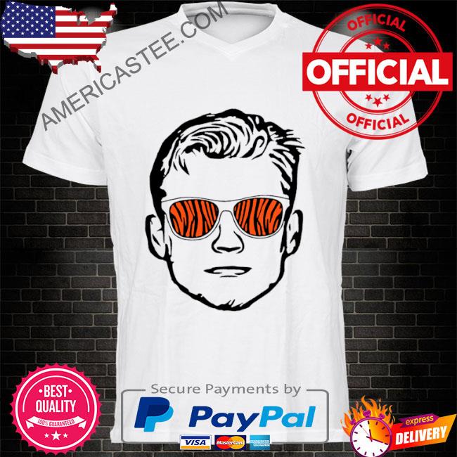 Joe Burrow Joe Cool Sunglasses Football Fan T Shirt S White