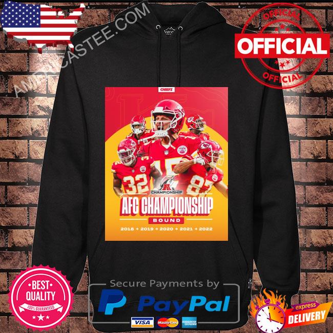 Kansas City Chiefs AFC Champions 2019 2020 2022 shirt, hoodie