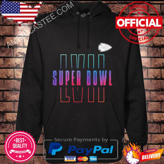 Premium Kansas City Chiefs Super Bowl LVII Open Sky T-Shirt Hoodie black