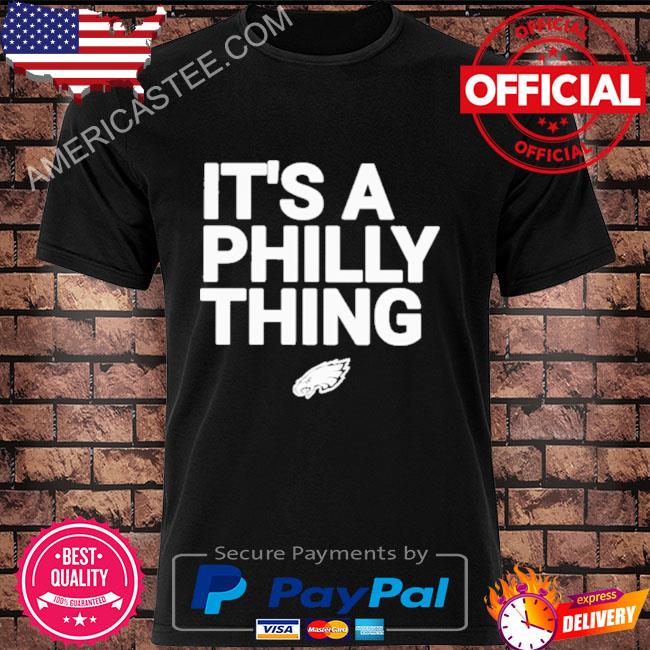 Premium Men's New Era Black Philadelphia Eagles It's A Philly Thing Pullover Shirt