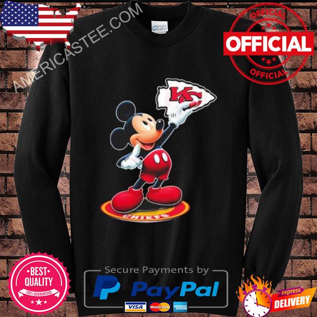 Mickey mouse nfl Kansas city Chiefs logo 2023 shirt, hoodie