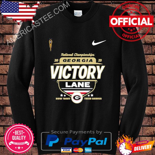 Premium National Champions Nike Victory Lane Georgia Bulldogs 2023 College Football  Playoff Shirt, hoodie, sweater, long sleeve and tank top