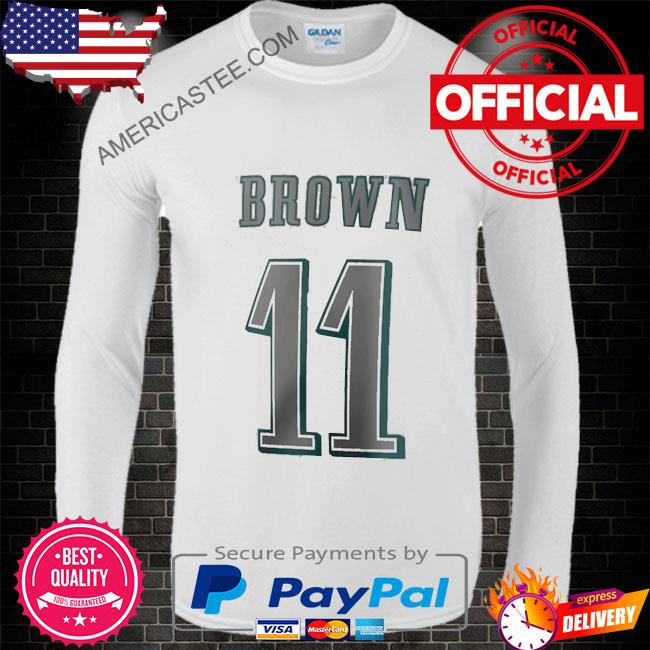 AJ BROWN PHILADELPHIA EAGLES NIKE ON FIELD AUTHENTIC JERSEY