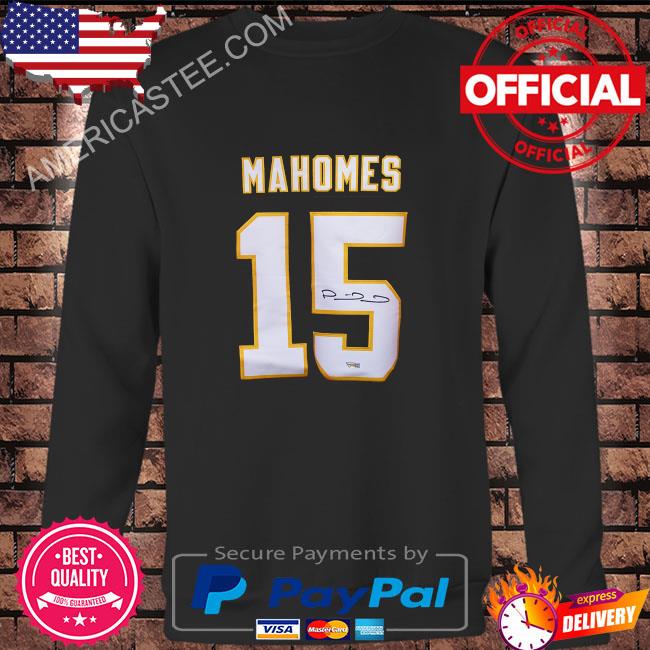 mahomes long sleeve jersey