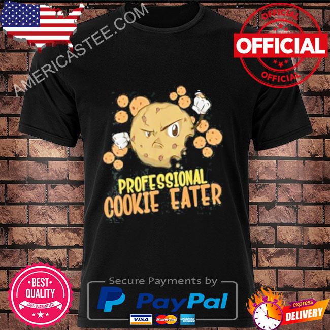 Premium Professional Cookie Eater Baking Cookie Monster T-Shirt