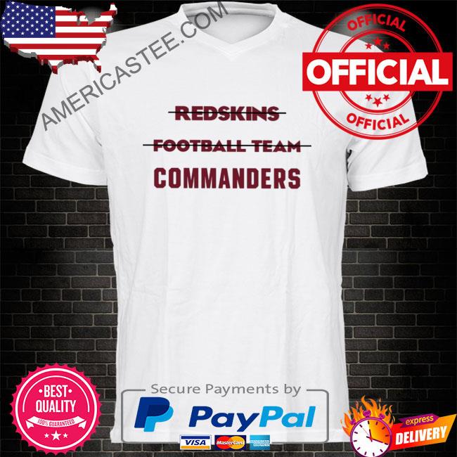 Premium Redskins football team commanders shirt