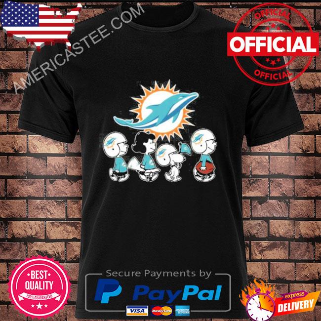 Snoopy miami dolphins shirt, hoodie, sweater, long sleeve and tank top