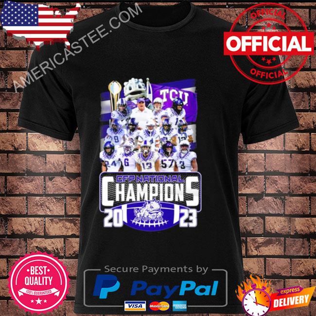 TCU Horned Frogs CFP National Champions 2023 T Shirt Unisex T Shirt