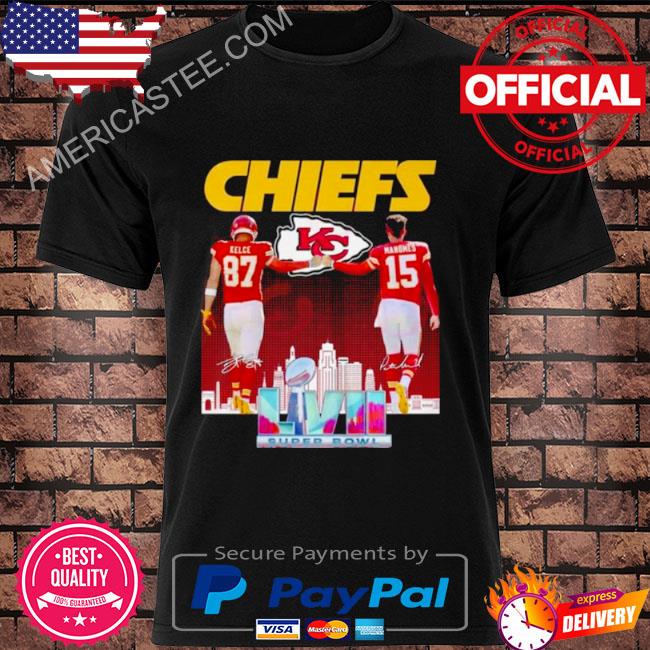 Nice kansas City Chiefs Super Bowl Champions LVII signatures 2023 shirt,  hoodie, sweater, long sleeve and tank top