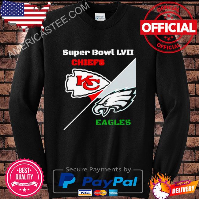 2023 Super Bowl LVII Kansas City Chiefs Vs Philadelphia Eagles t-shirt