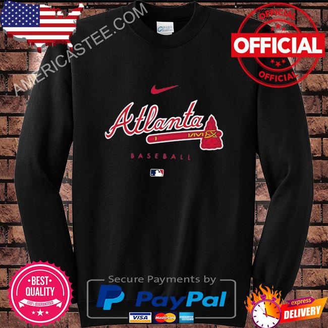 Mens Atlanta Braves Long Sleeve T-Shirts, Braves Long-Sleeved Shirt