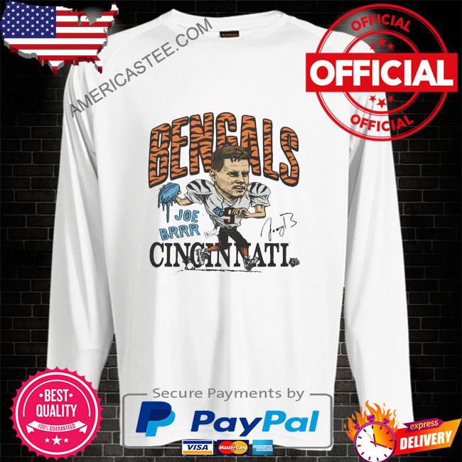 Best joe brrrr Joe Burrow Cincinnati Bengals shirt