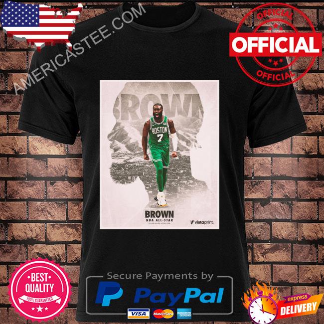 Boston Celtics Brown NBA all-star shirt