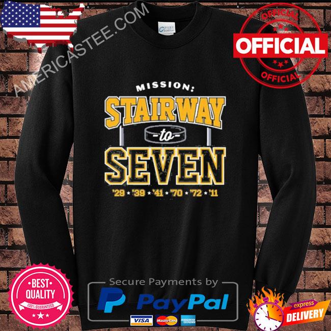 Stairway To Seven T-Shirt Boston Bruins Hockey Fans