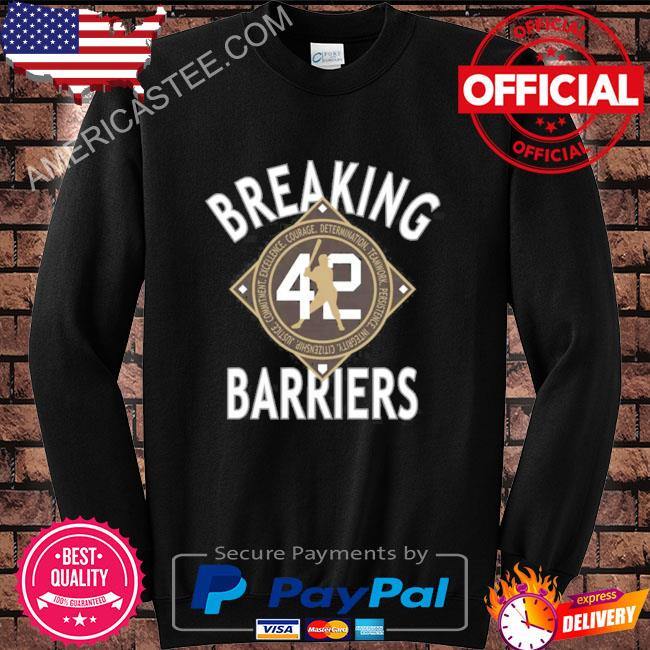 Barriers Jackie Robinson shirt, hoodie, sweater, long sleeve and