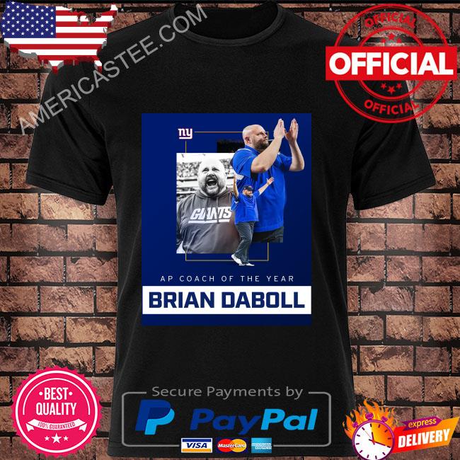 Brian Daboll New York Giants Wins Coach ap coach of the year shirt