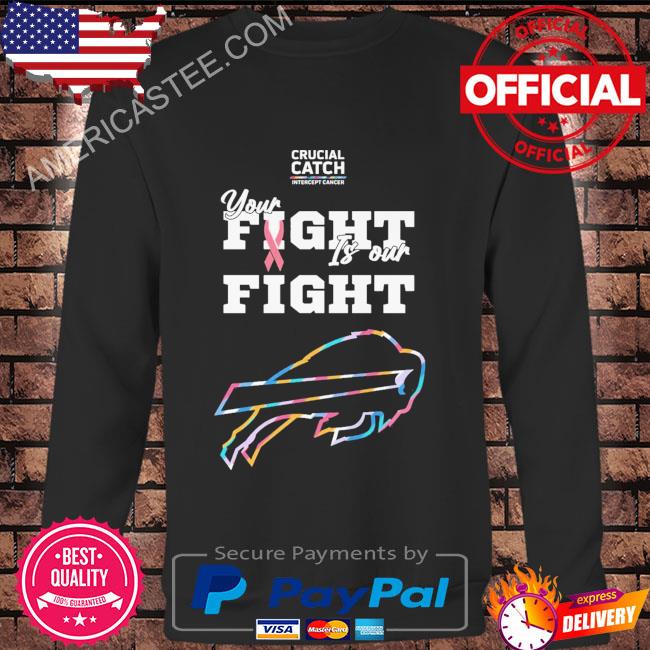 Crucial Catch Intercept Cancer Buffalo Bills Long Sleeve Shirt