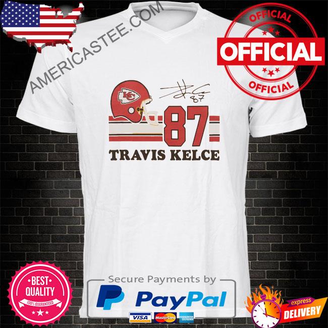 Chiefs Travis Kelce #87 signature Shirt