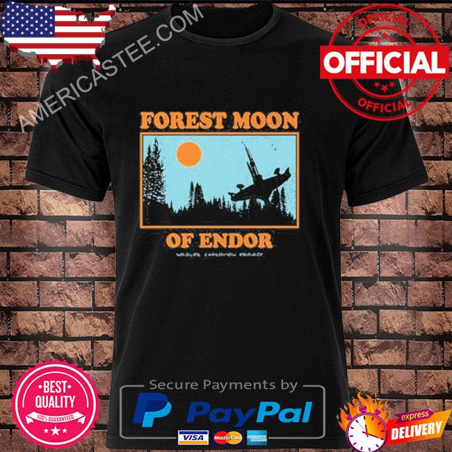 Endor Forest The Moon shirt