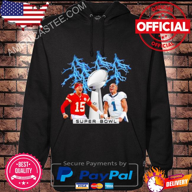 Jalen Hurts Patrick Mahomes Super Bowl LVII Vintage Shirt, hoodie, sweater,  long sleeve and tank top