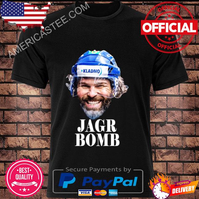 Jaromir Jagr Bomb Kladno Hockey Shirt