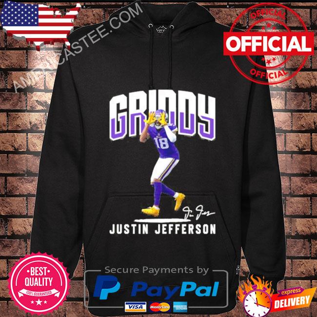 Justin Jefferson Griddy Minnesota Professional Football T Shirt, hoodie,  sweater, long sleeve and tank top