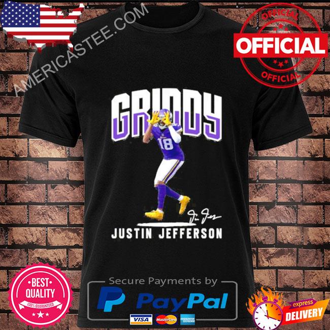 Justin Jefferson Griddy Shirt, hoodie, sweater, long sleeve and tank top