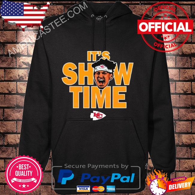 Showtime Patrick Mahomes Kansas City Chiefs shirt, hoodie, sweater, long  sleeve and tank top