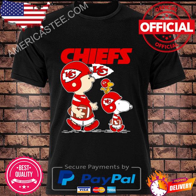 Snoopy Charlie Playing Kansas City Chiefs Shirt - High-Quality