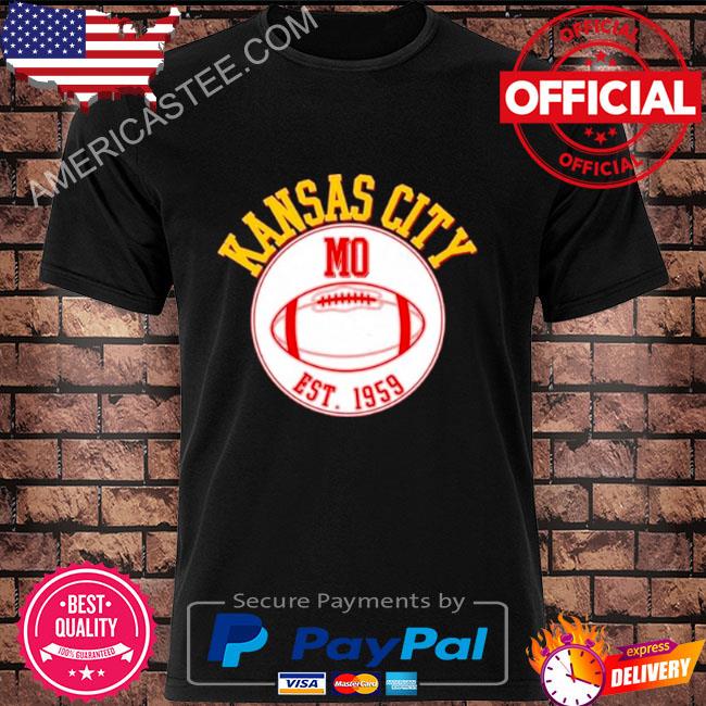 Kansas City MO KC Football EST 1959 Emblem Shirt
